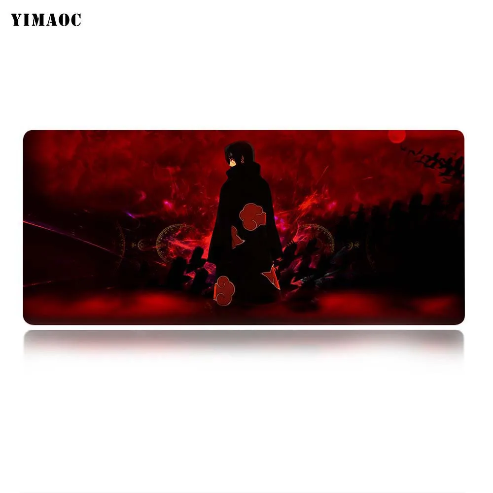 MP3 40x90cm Yimaoc коврик для мыши "Наруто" 40x90 см компьютер Мышь коврик анти-скольжения натуральный каучук игровой коврик для мыши - Цвет: MP3 40x90cm