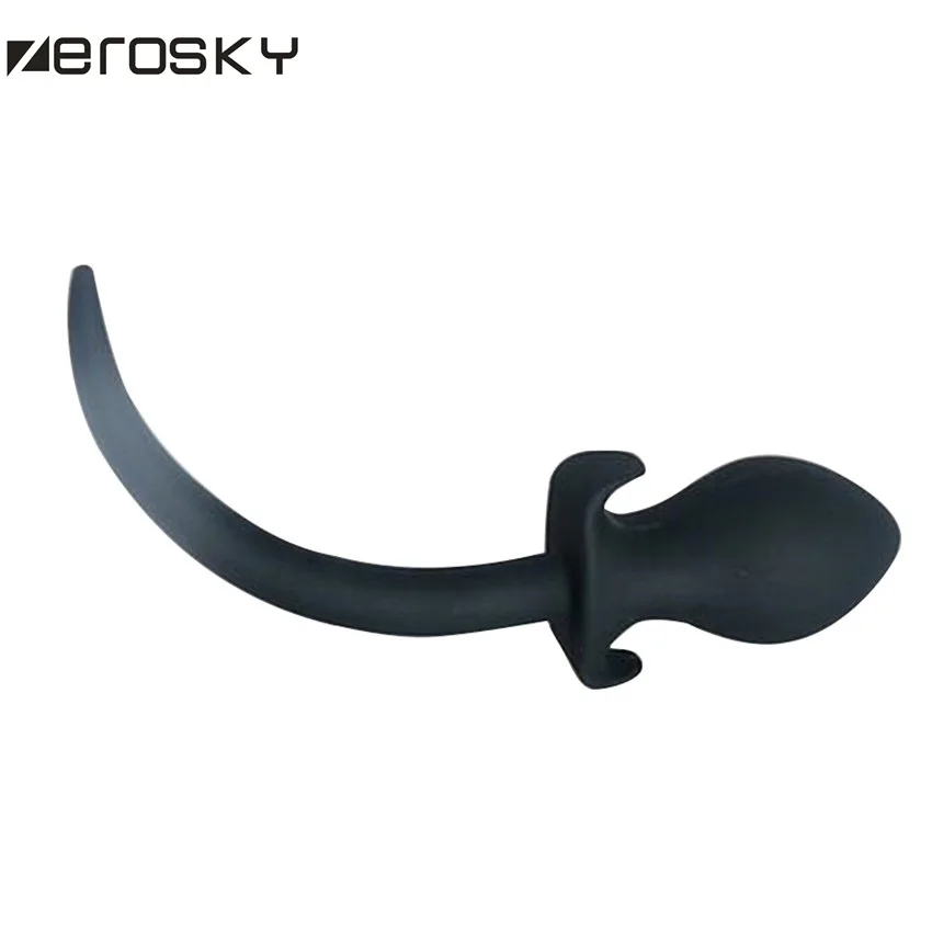 Zerosky телефон хвост собаки Анальная пробка для мужчин женщин взрослые игры