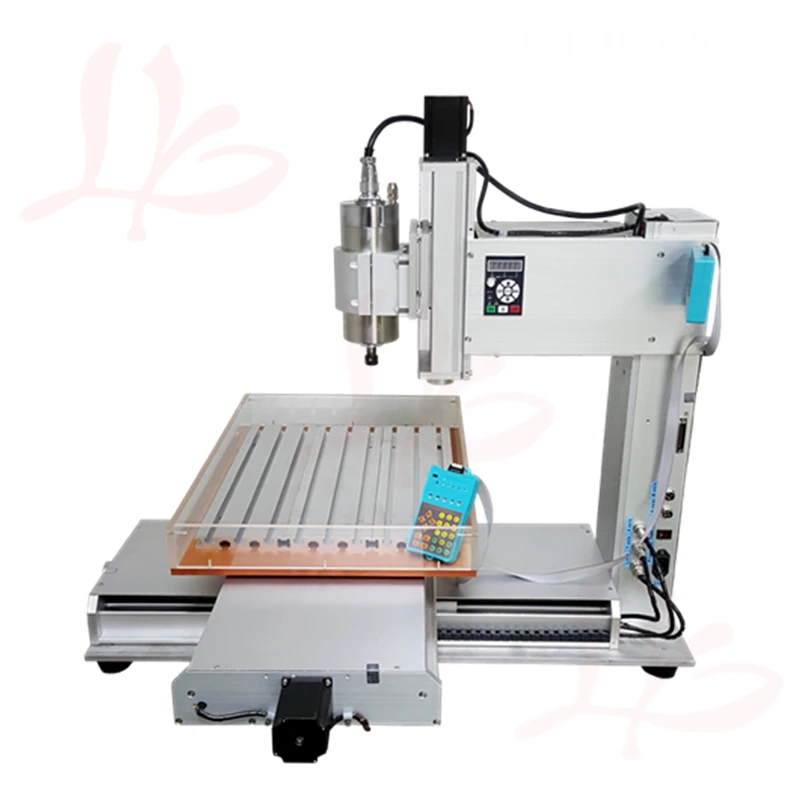LY CNC 6040 вертикальный деревообрабатывающий фрезерный станок 3/4/5 оси 2200 Вт шпиндель