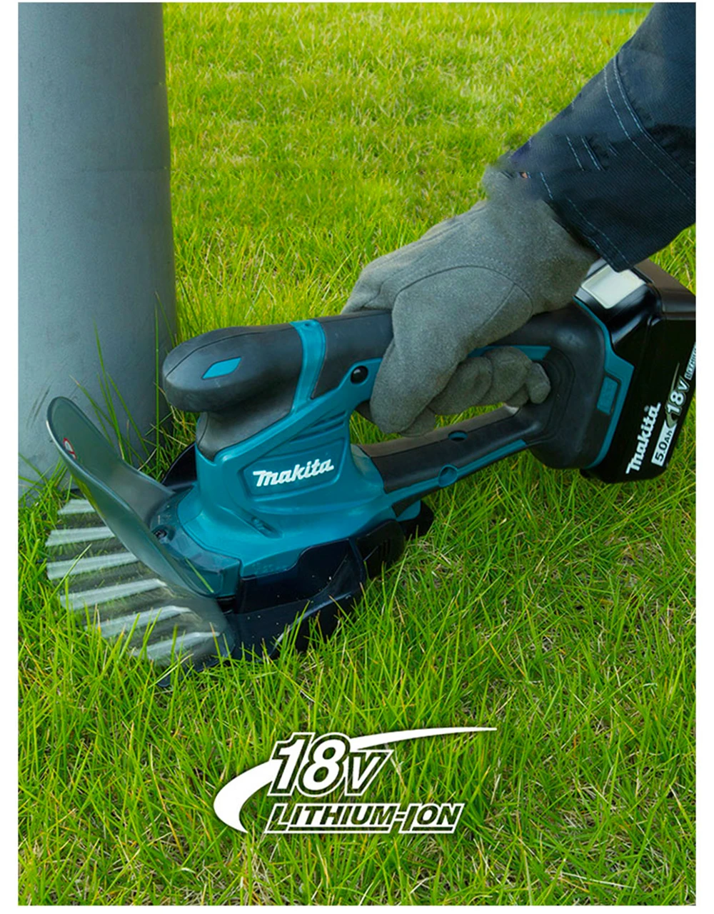 Японский Makita DUM604 160 мм Беспроводная газонокосилка с зарядкой, газонокосилка, домашний Маленький Многофункциональный триммер для живой изгороди 1250spm