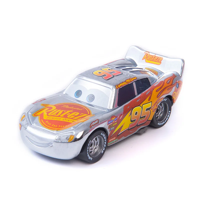 McQueen 8.0 Disney Pixar Cars 2 3 Новинка Молния Маккуин Джексон шторм Рамирез матер 1:55 литая под давлением модель автомобиля из металлического сплава игрушка детский подарок - Цвет: McQueen 8.0