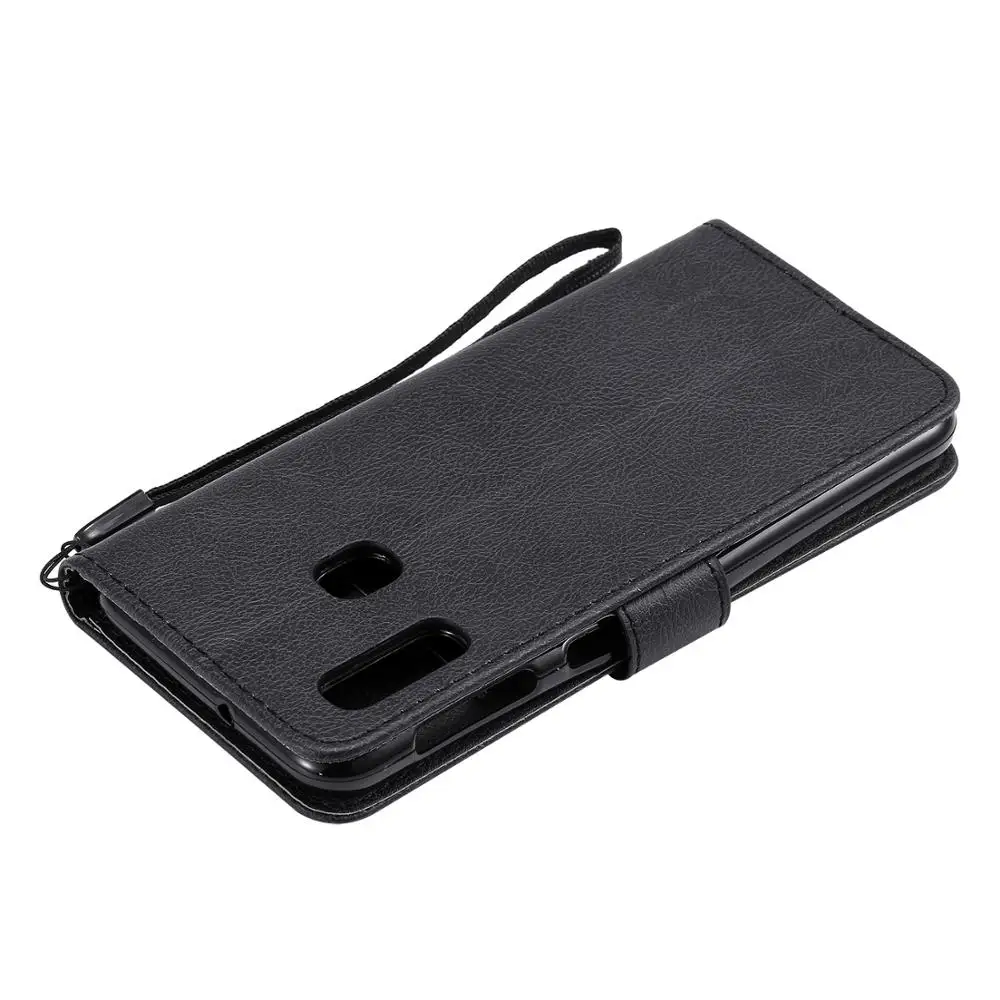 Кожаный чехол-бумажник с откидной крышкой для Fundas Samsung Galaxy A50 A30 A10 A10E A20 A20E A40 A60 A70 Case