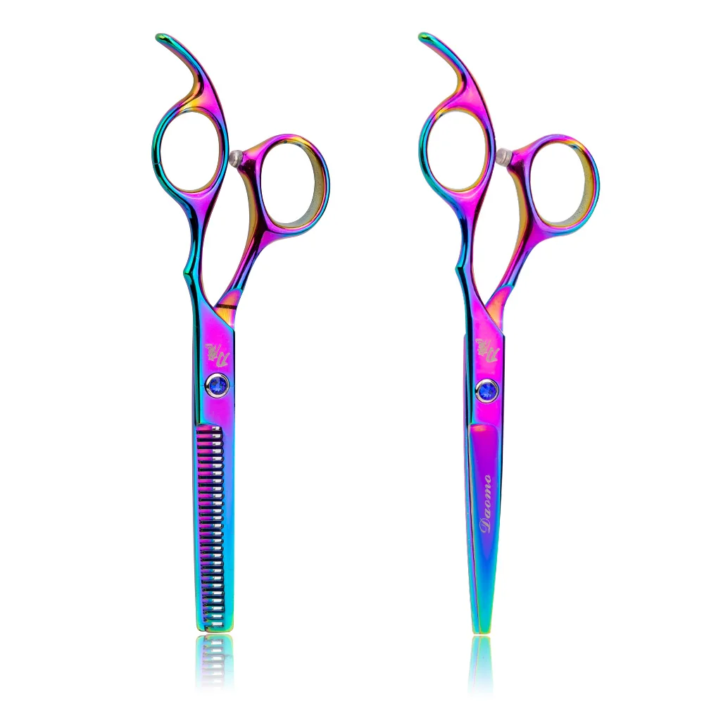 Ножницы для волос 2 шт. профессиональные 6 дюймовые ножницы стрижки высокое