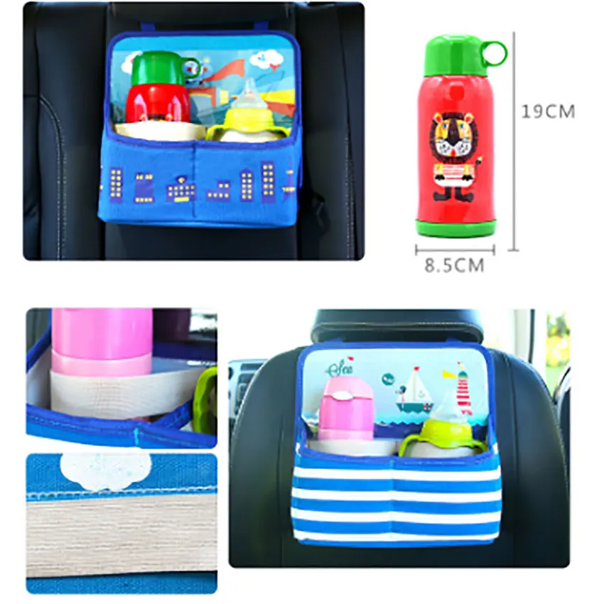 Органайзер для хранения автомобиля коробка холст моющийся автомобиль Ipad заднее