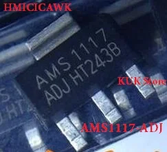 Оригинальный 100% новый AMS1117 ADJ AMS1117ADJ 1117 SOT 223 100 шт./лот|lot lot|lot 100pcslot 10 |