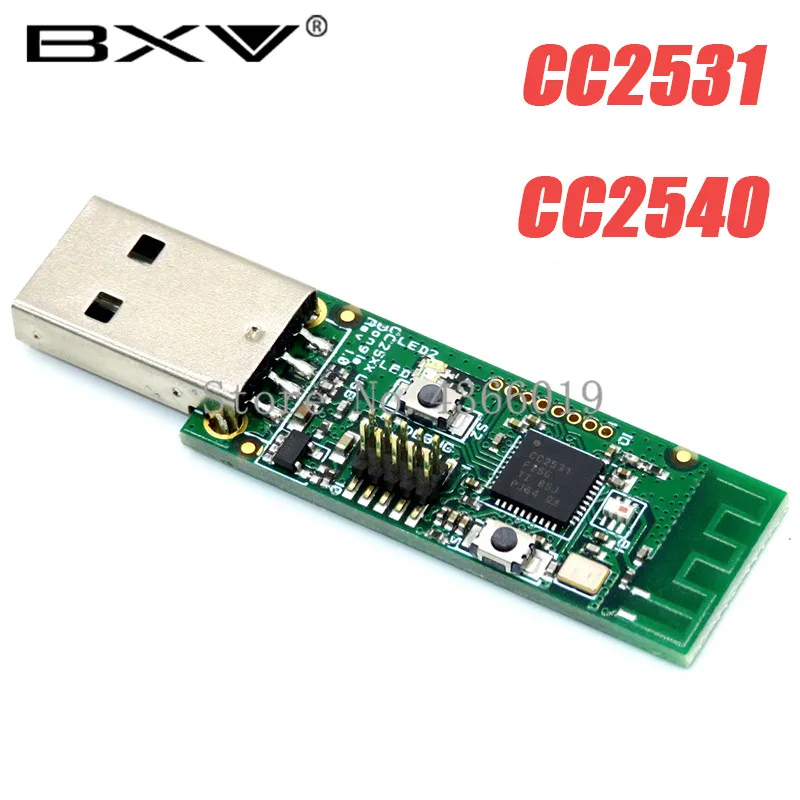 Беспроводная плата Zigbee CC2531 CC2540 Sniffer модуль анализатора Packet Protocol USB интерфейс Dongle