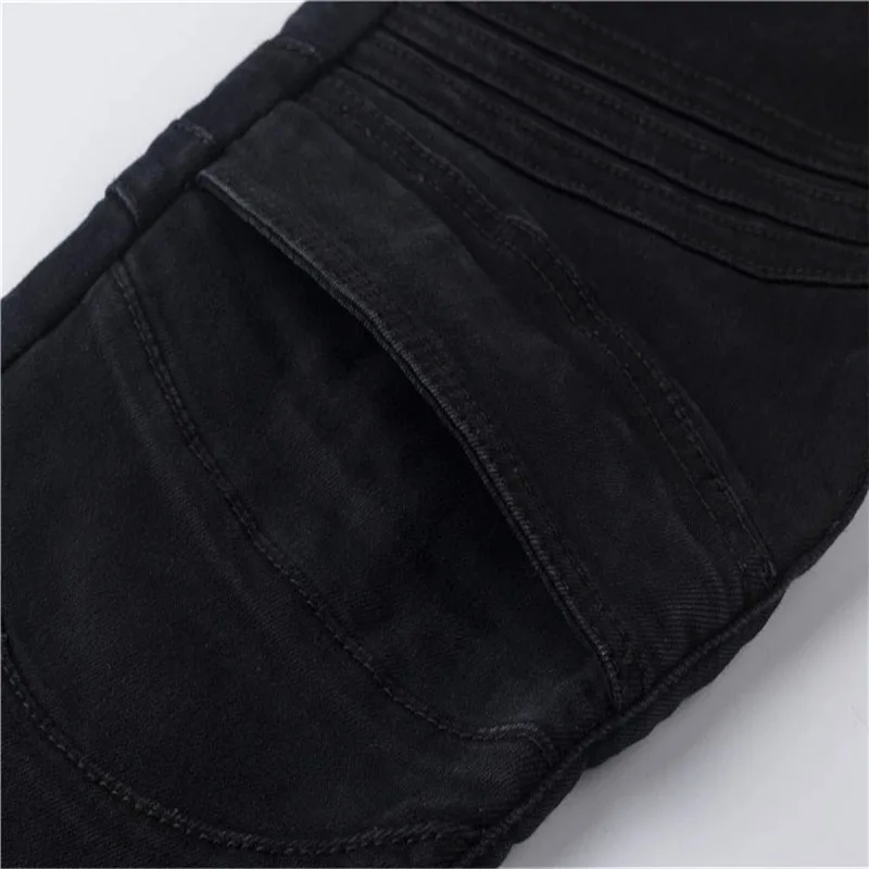 Джинсы для езды на мотоцикле гонок джинсовые штаны черные мото тур путешествия