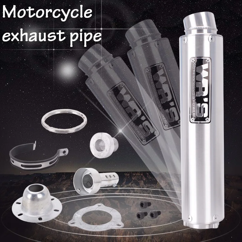 Универсальный мотоцикл Yoshimura WR'S выхлопная труба 400cc/250cc для Honda Kawasaki yamaha CB400 VTEC