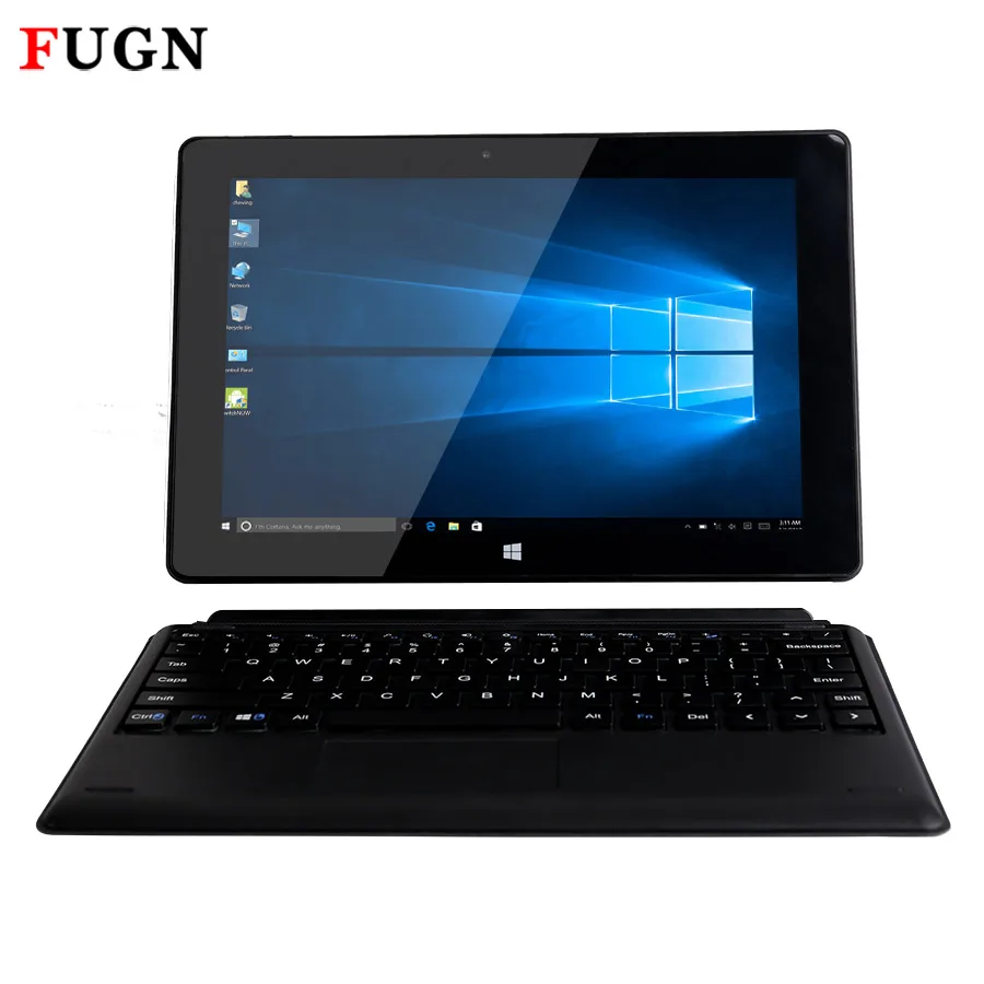 FUGN Windows 10 Tablet PC 1 'Ɗ ядра двойной OS 2 в Android Планшеты с USB HDMI 4 г + 64 128 1920*1200 ips 8 9 7 'по