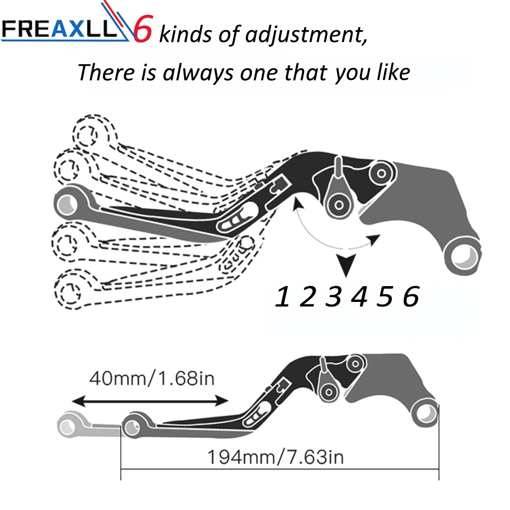 

For Honda VFR 1200/F 2010-2016 2011 2012 2013 2014 2015 2016 CNC Foldable Extendable Adjustable Motorcycle Brake Clutch Levers