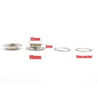 100 setslot 12 mm metal hole ventilation eyelets silver metal canopy cloth rope holes clothing accessories