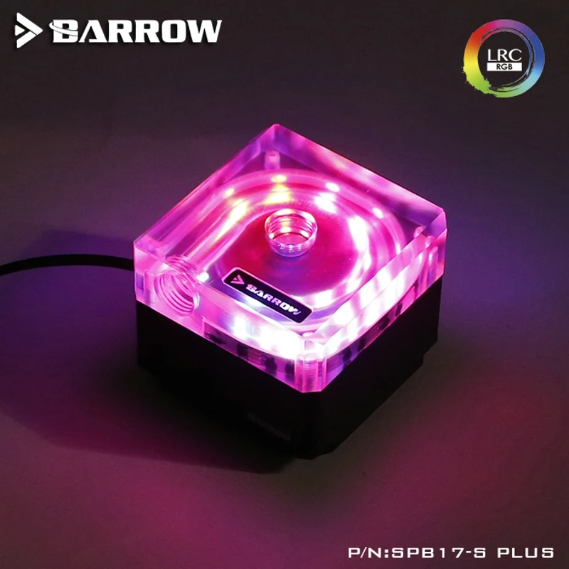 Barrow SPB17 S PLUS версия 17W Φ LRC 2 0 с алюминиевой крышкой радиатора черного и серебряного