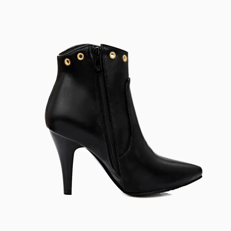 Женские зимние ботинки с пряжкой на каблуке молнии|fashion winter boots|winter bootsboots for woman |