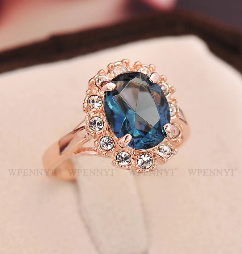 Женские Классические кольца на палец цвета розовое золото Erstwhile Memory ретро