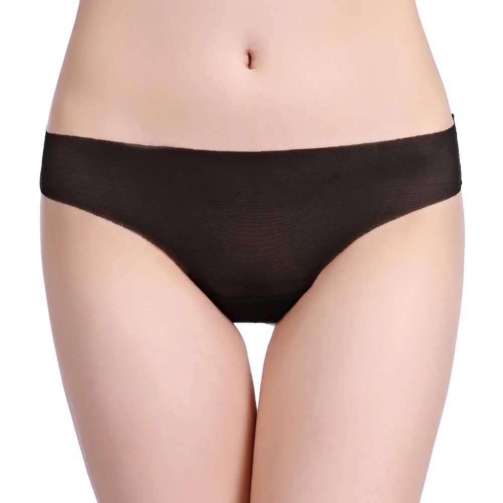 Женские Бесшовные трусики стринги HIBUBBLE прозрачные танга нижнее белье 6