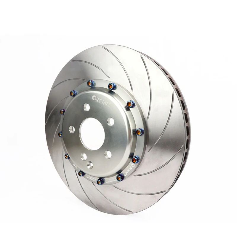 

Aluminum Forged Lightweight Strong Curved grooves 330*28mm DICASE brake discs for CP9444 brake kit fit for 17 rim wheel size