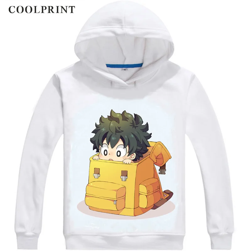 Толстовка Midoriya Izuku мужская с капюшоном худи принтом боку моя геройская академия