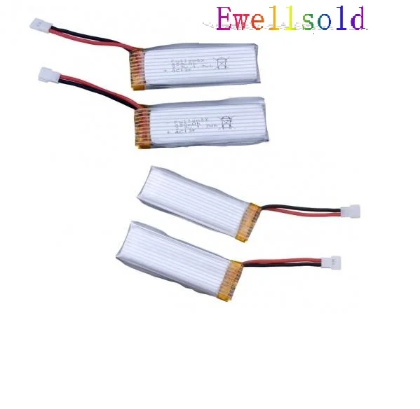 Ewellsold wltoys 966 V977 V930 Q282 RC Квадрокоптер запасные части 3 7 v 500mAh литий полимерный