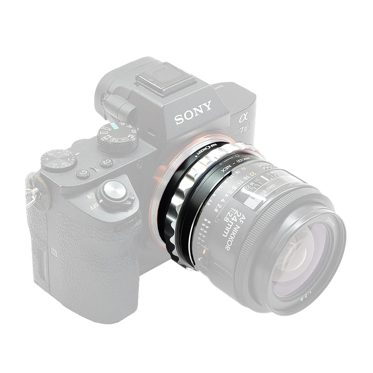 Кольцо адаптер для объектива камеры K & F CONCEPT кольцо крепления Nikon G к Sony E NEX a5000 A7II A7R