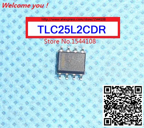 Бесплатная доставка TLC25L2CDR операционные усилители GP 110 кГц двойной LP 8 SOIC 5 шт. |