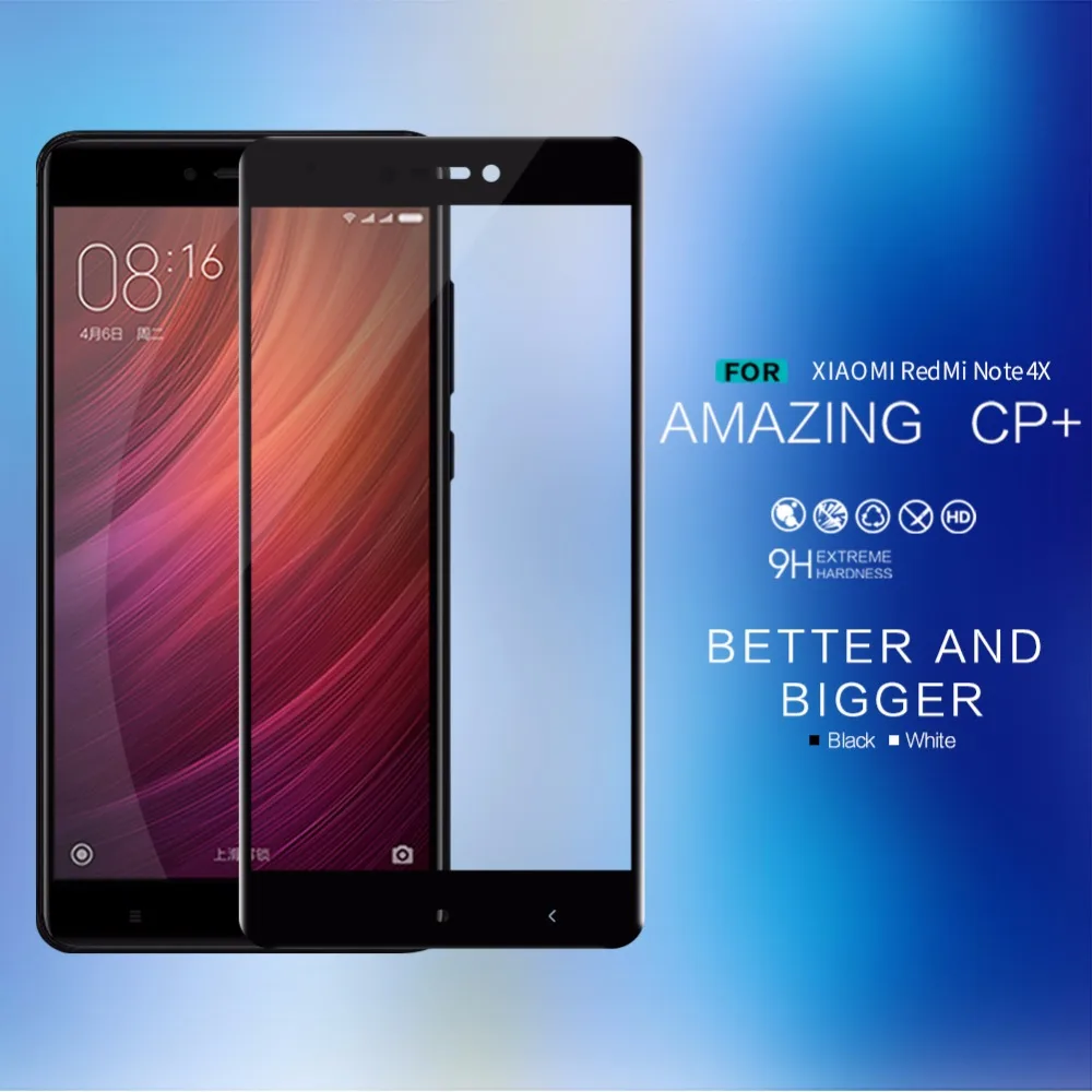 Для xiaomi redmi note 4x NILLKIN CP+ Полное покрытие защитная пленка анти-взрыв Закаленное стекло протектор экрана для redmi note 4x