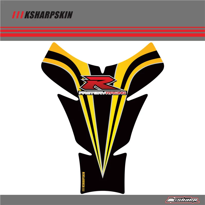 3d-наклейка ADESIVI наклейка с эмблемой защитный коврик для танка подходит SUZUKI GSXR 600 750