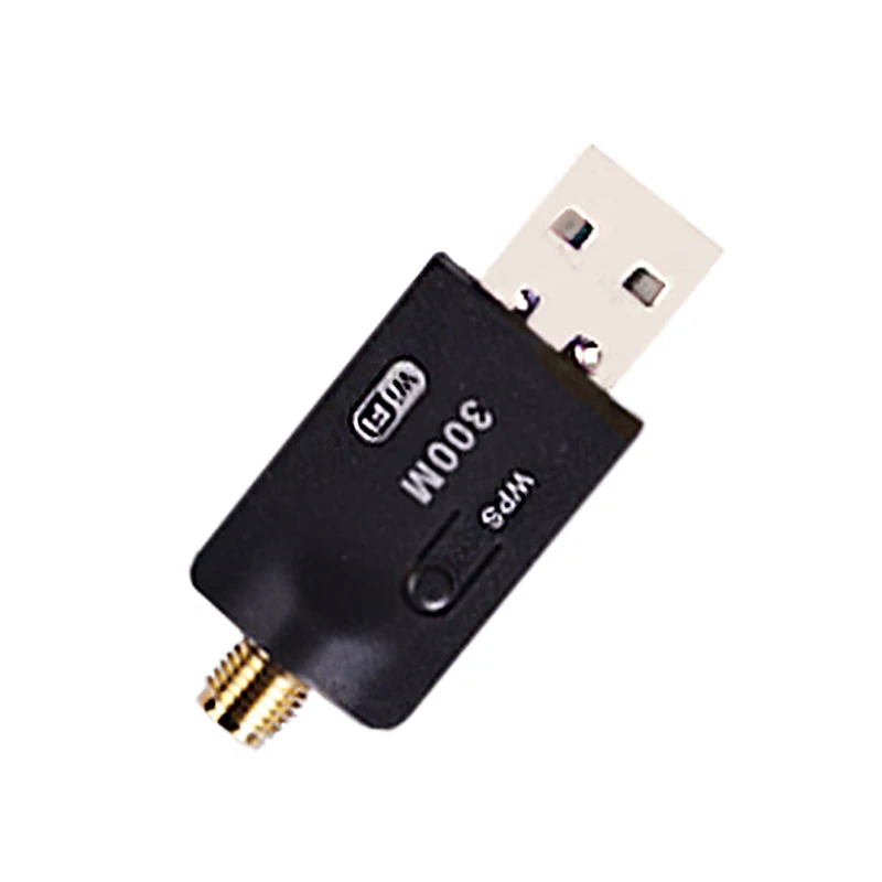Новый беспроводной Wifi адаптер 5 дБ антенна 300 Мбит/с Wi Fi USB беспроводная сетевая