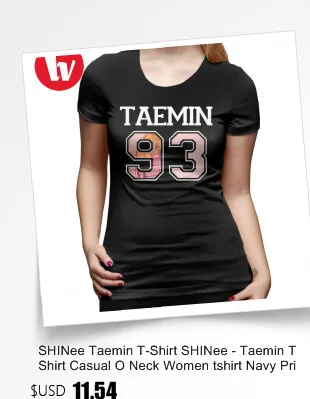 Shinee Taemin худи TAEMIN-PRESS IT толстовки простые толстовки с принтом женская уличная одежда хлопок красный пуловер с длинным рукавом Толстовка