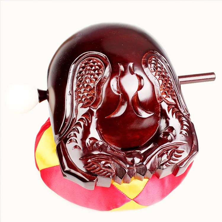 

Redwood Chinese Buddhist Articles Plastic Wood Fish Hammer Religious Sacrifice Articles Buddhist Articles 4 Inches