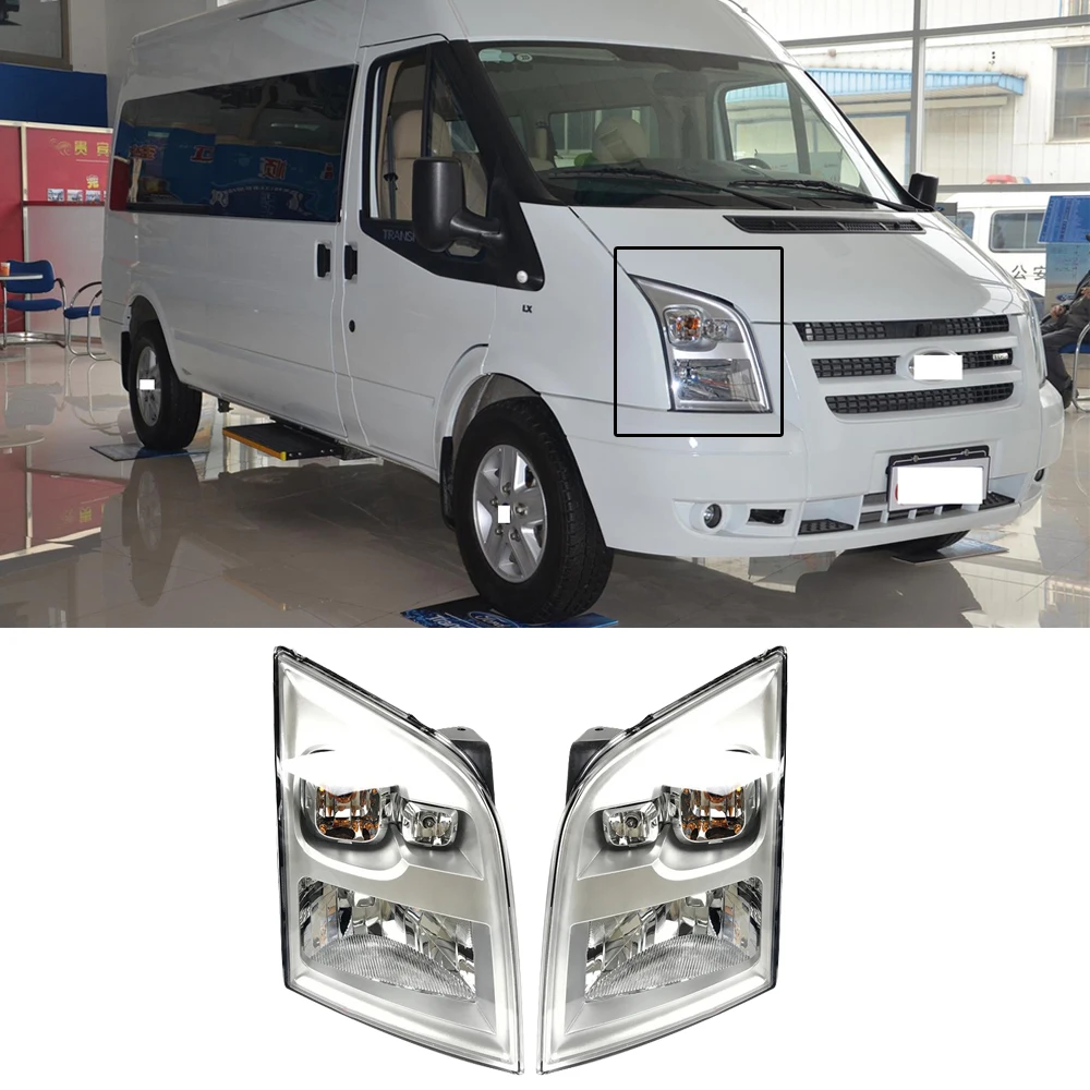CAPQX 1 шт. для JMC для Ford Transit V348 ПЕРЕДНИЙ БАМПЕР фара головной светильник в сборе