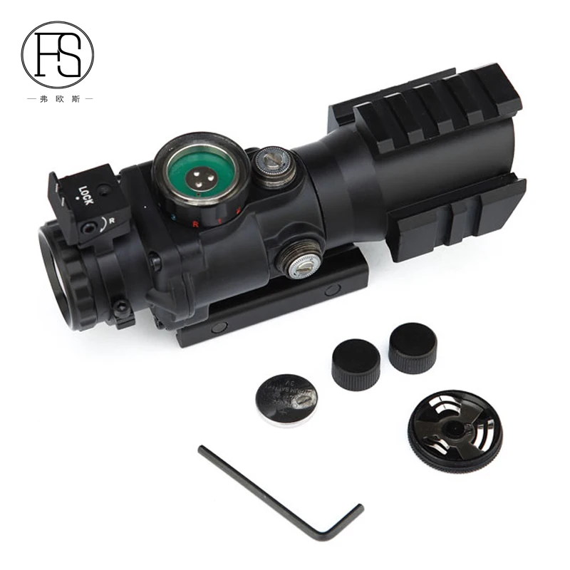 Высококачественный Тактический прицел 4X32 оптический военный Снайперский для