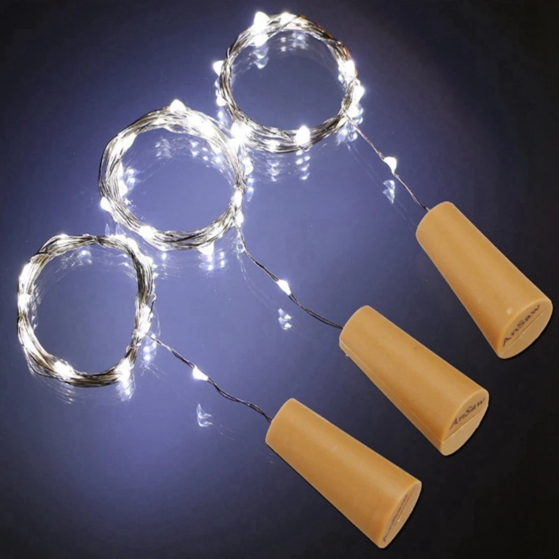 Светодиодная гирлянда из медной проволоки 10 шт. 2 м|fairy lights|string fairy lightsfairy string lights |