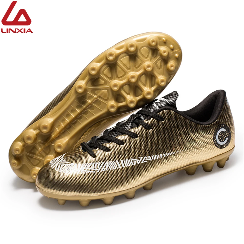 

New Professionl Football Shoes for Men AG Football Nails Artificial Grass Spike Soccer Shoes Football Training chuteira futebol