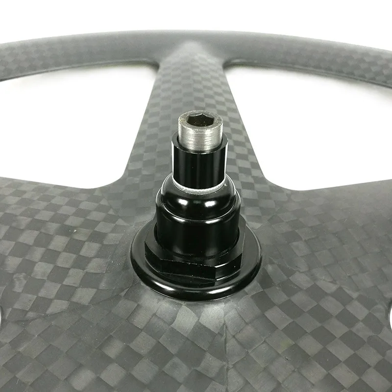 Новый дизайн полный углерод и высокий TG 5 спиц дорожный велосипед колеса 700c 12k |