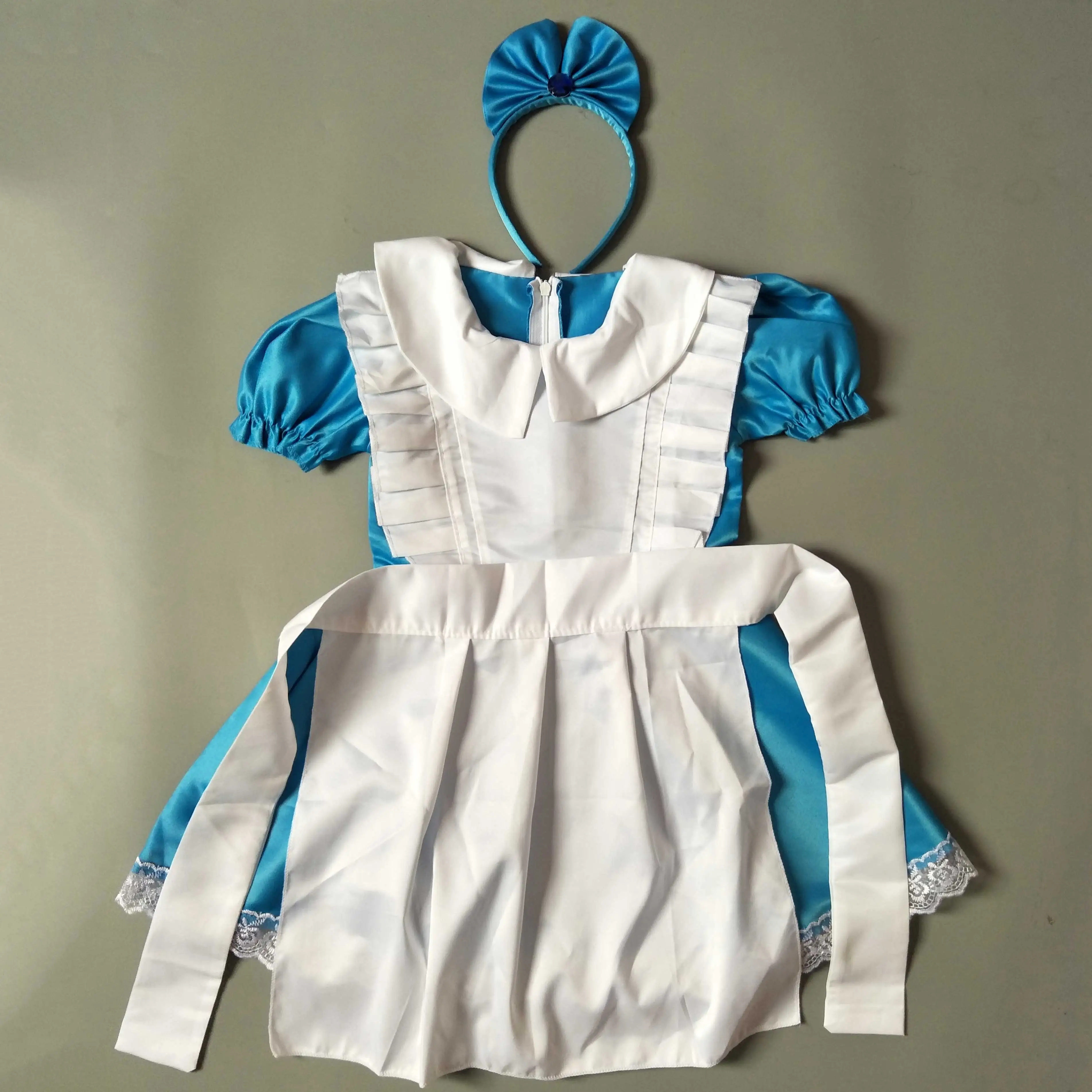 Toddler Halloween Costumes Girl Kids Cartoon Character Alice In Wonderland Baby Party Dress Children Outfits | Детская одежда и