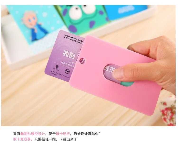 Держатели карт ПВХ &amp Note ID держатель для кредитных мультяшная панда Дораэмон