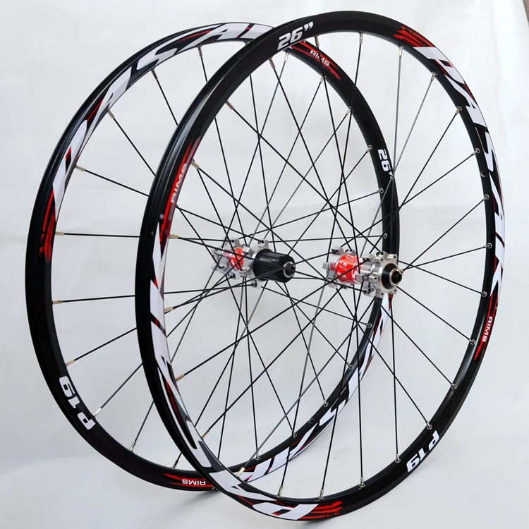 PASAK P02 MTB горный велосипед четыре герметичные подшипники ЧПУ ультра светильник диск колеса обод 11 скоростей