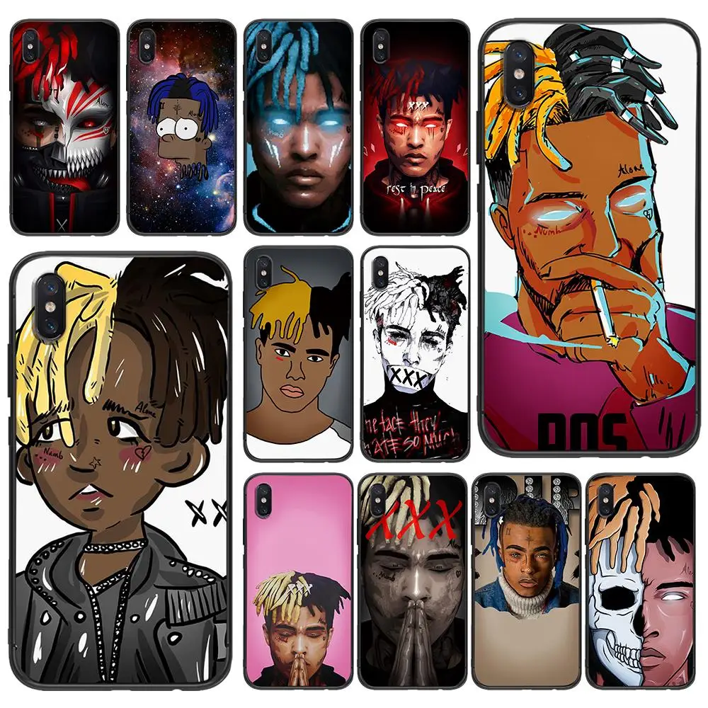 Мягкий ТПУ чехол Xxxtentacion для Xiaomi Redmi Mi6 8 9 A1 A2 F1 Plus 5/5 M8 Lite силиконовый задней панели