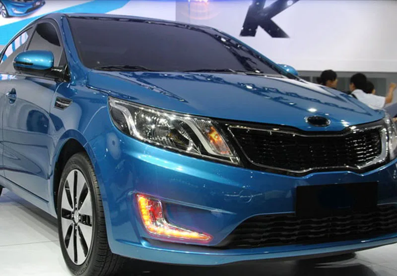 Светодиодный светильник для KIA RIO K2 2012 2013 2014 светодиодный дневные ходовые огни