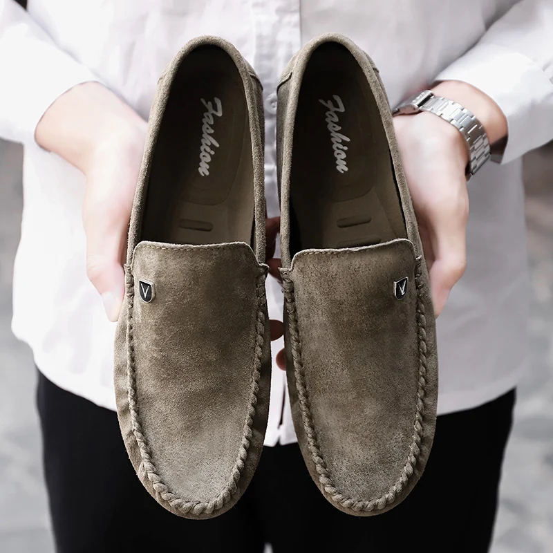 Мужская обувь 2018 модная повседневная Легкий дышащий материал Slip-on Летние