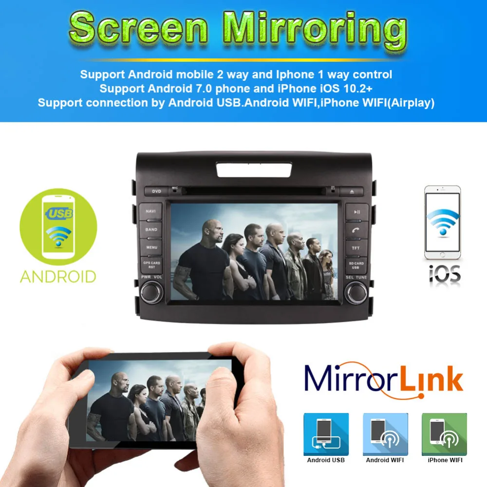 Автомобильный мультимедийный плеер 7 дюймов 4 Гб ОЗУ Android 8 0 Восьмиядерный