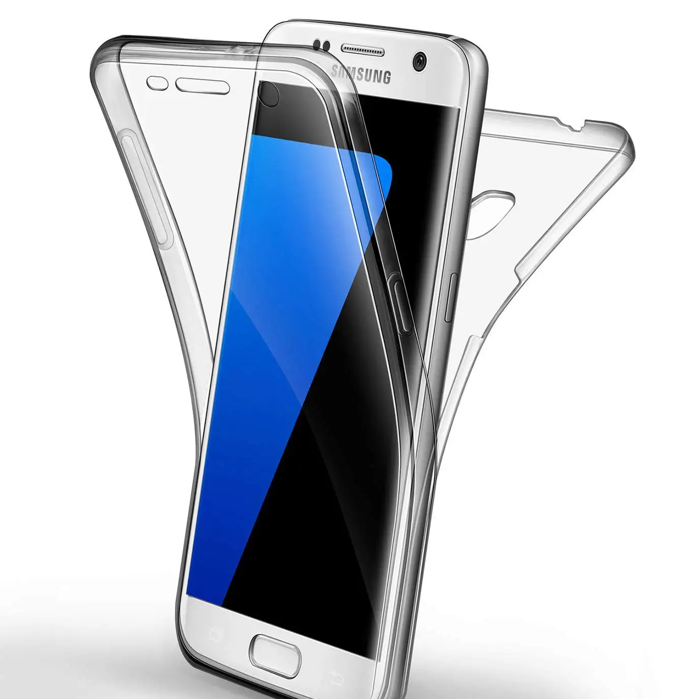 Силиконовые чехлы для Samsung Galaxy J4 J6 Plus A3 A5 A7 2016 J3 J5 J7 2017 PRIME 2 A6 A8 2018 NEO NXT J8 + 360 чехол с