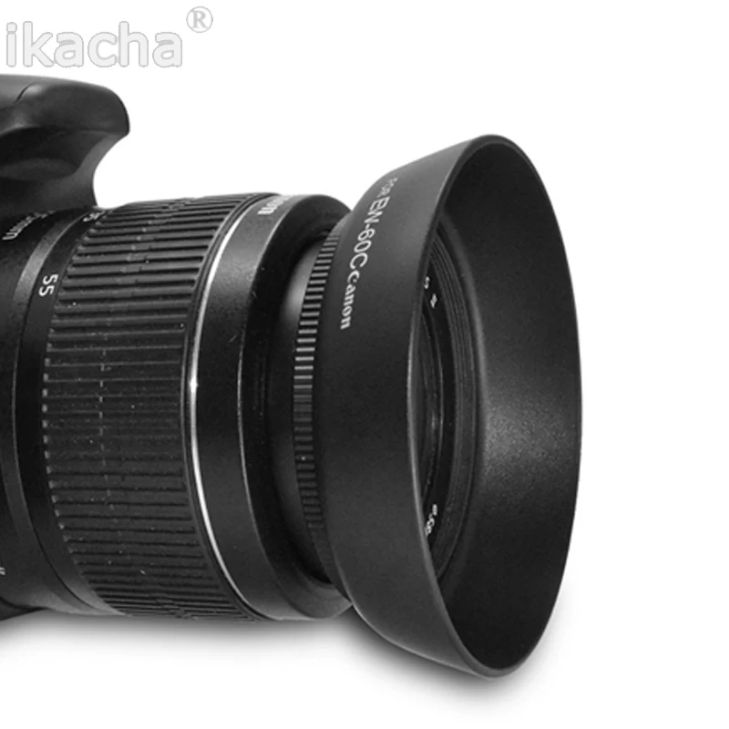 EW-60C камеры DSLR бленда EW60C для Canon EF-S 18-55 мм f/3 5-5 6 IS II объектив | Электроника