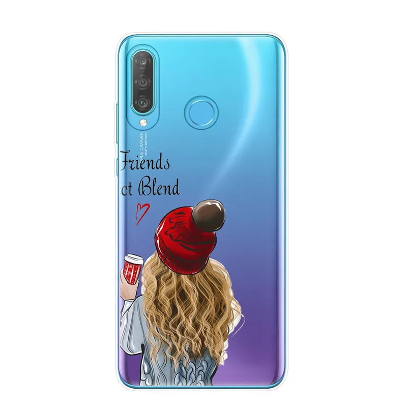 T5407 Мы всегда будем лучшими друзьями BFF силиконовый чехол для huawei P8 P9 Lite mate 10 20 P10 P20 P30 Pro Lite Мягкий ТПУ чехол для телефона - Цвет: T5407