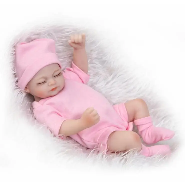 Bebe reborn mini doll лидер продаж игрушки недорогие Реборн детские куклы мини-двойка