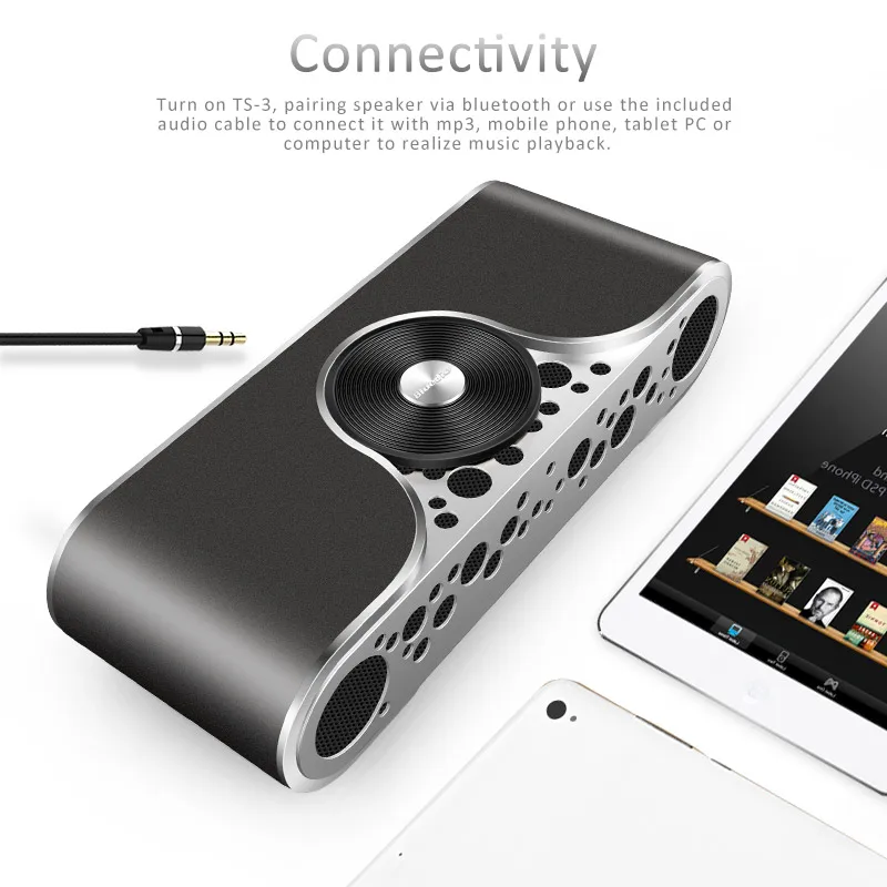 Bluedio TS3 Bluetooth колонки с басом оригинальные беспроводные и переносные Поддержкой SD