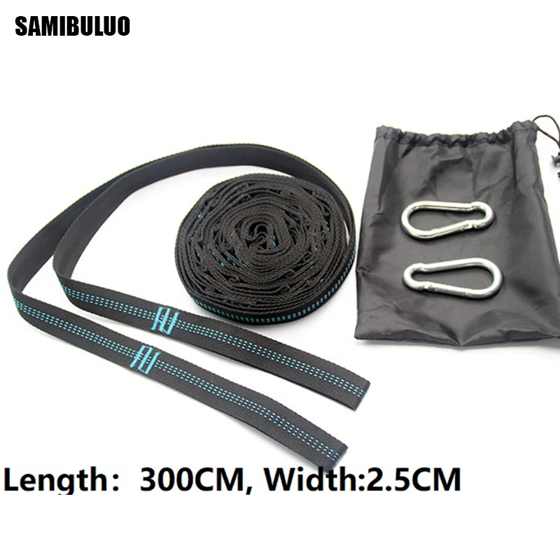 SAMIBULUO 900D бандажный гамак ремни Висячие деревья Открытый Отдых Туризм инструмент