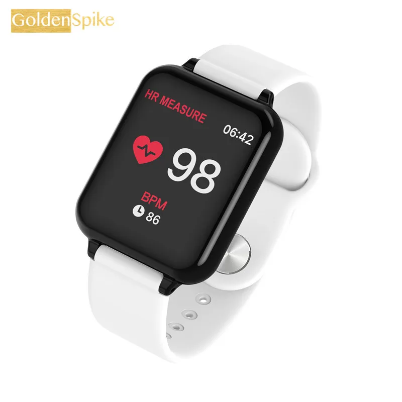 Стандартный спортивные функции Bluetooth Smart band B37 монитор сердечного ритма часы для