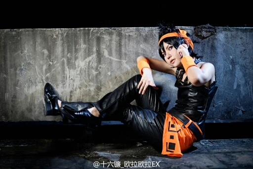 Костюм для косплея из игры Невероятные приключения Джоджо часть 4 Ghirga Narancia костюм