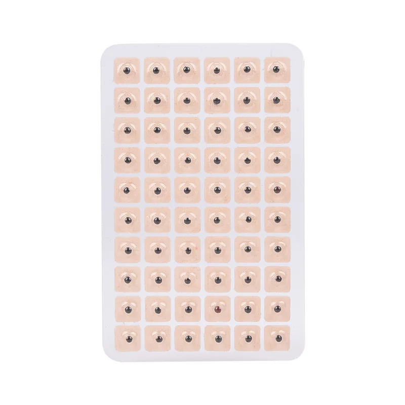 600 шт/лот магниты покрытая наклейка для семян паста Bean Ear massage seed для акупунктурной терапии аурикулярная акупунктура